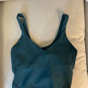 lululemon athletica Dark Teal Tank Top